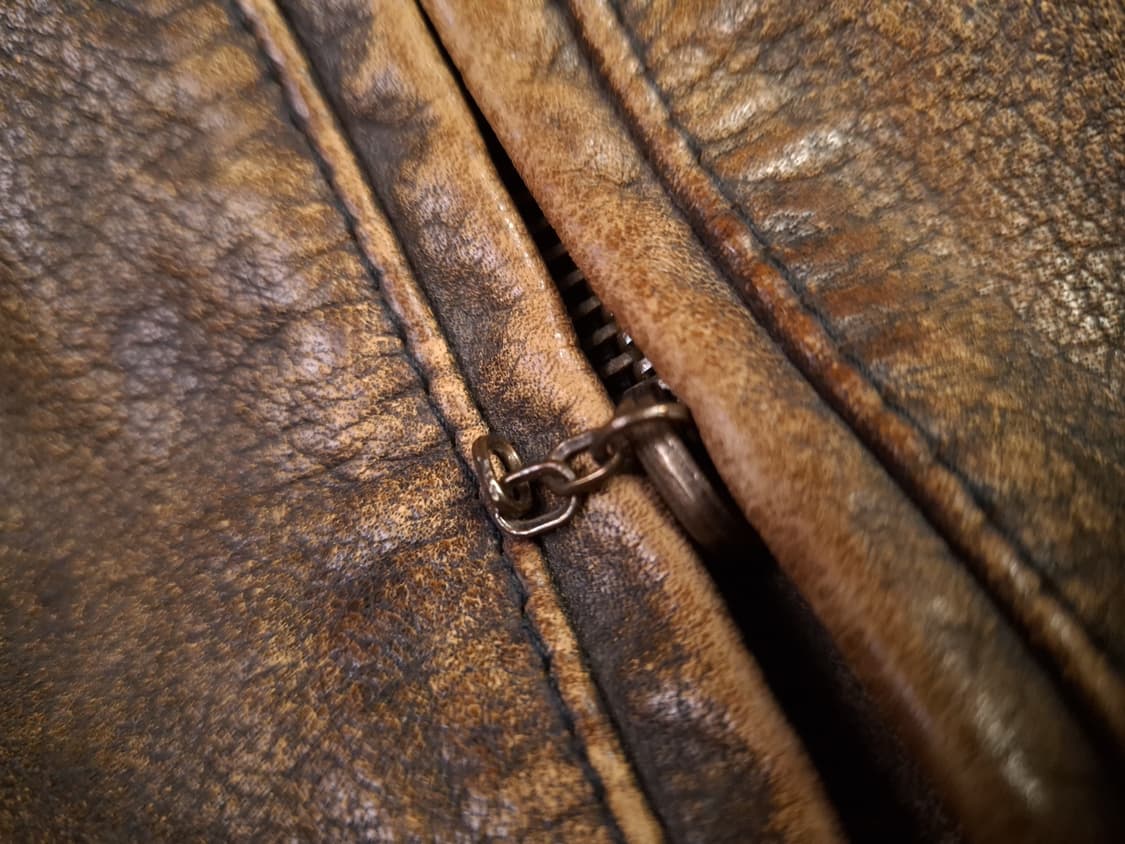 오리지날 빈티지 G.S.C 리얼레더 라이더자켓 상품이미지4