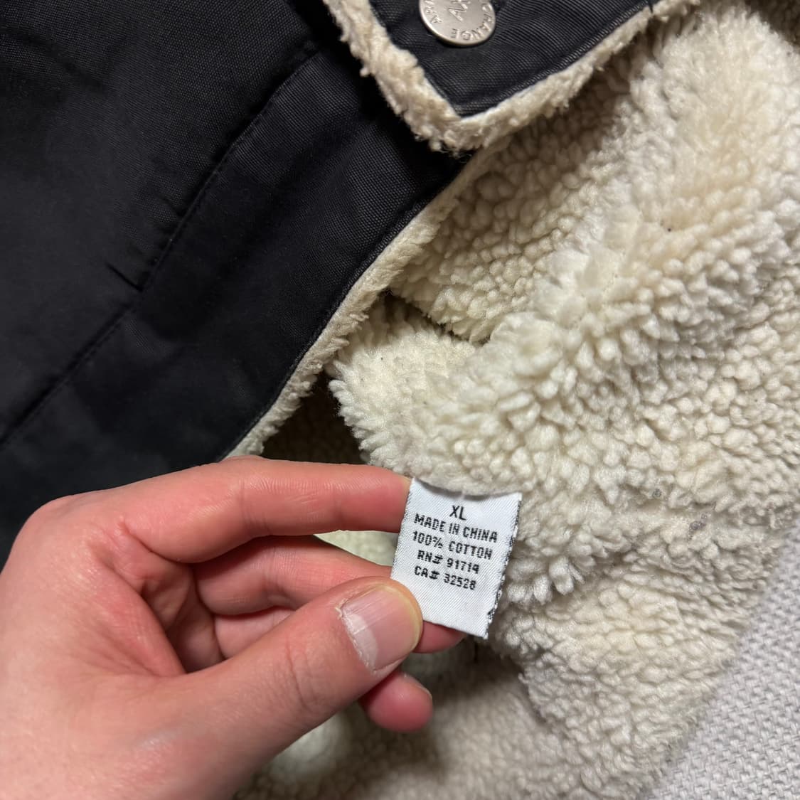 아르마니 익스체인지 쉐르파 자켓 상품이미지4