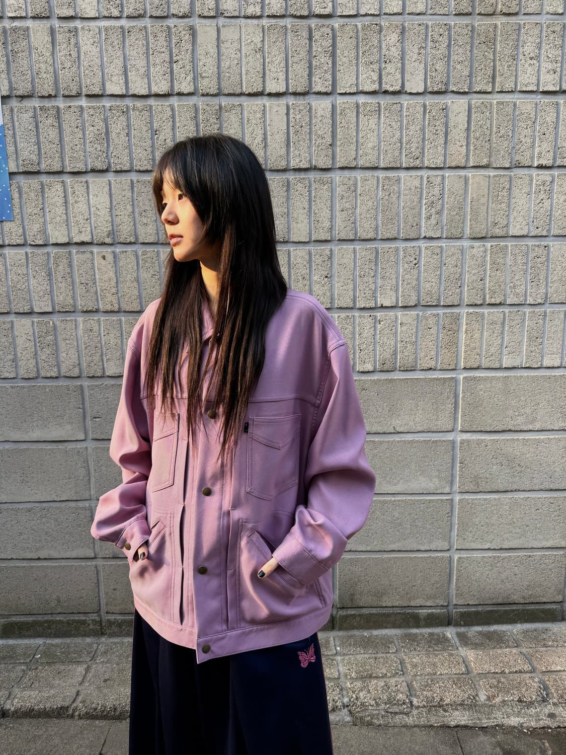 니들스 핑크 페니 자켓 상품이미지3