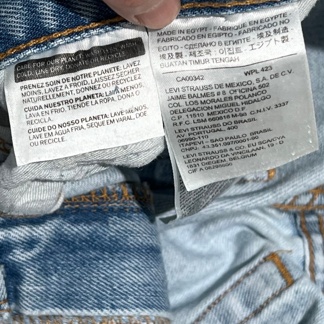 리바이스 505 데님팬츠 s09600 상품이미지9