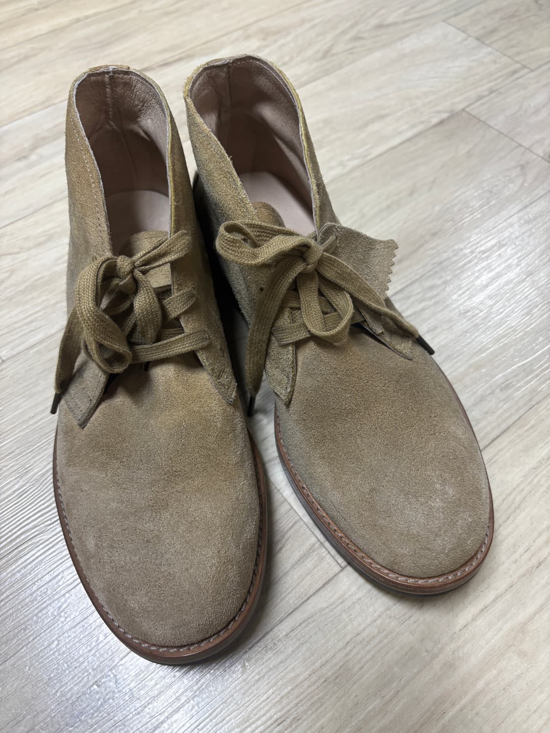 (2)폴리테루 데저트부츠 더티베이지 상품이미지2