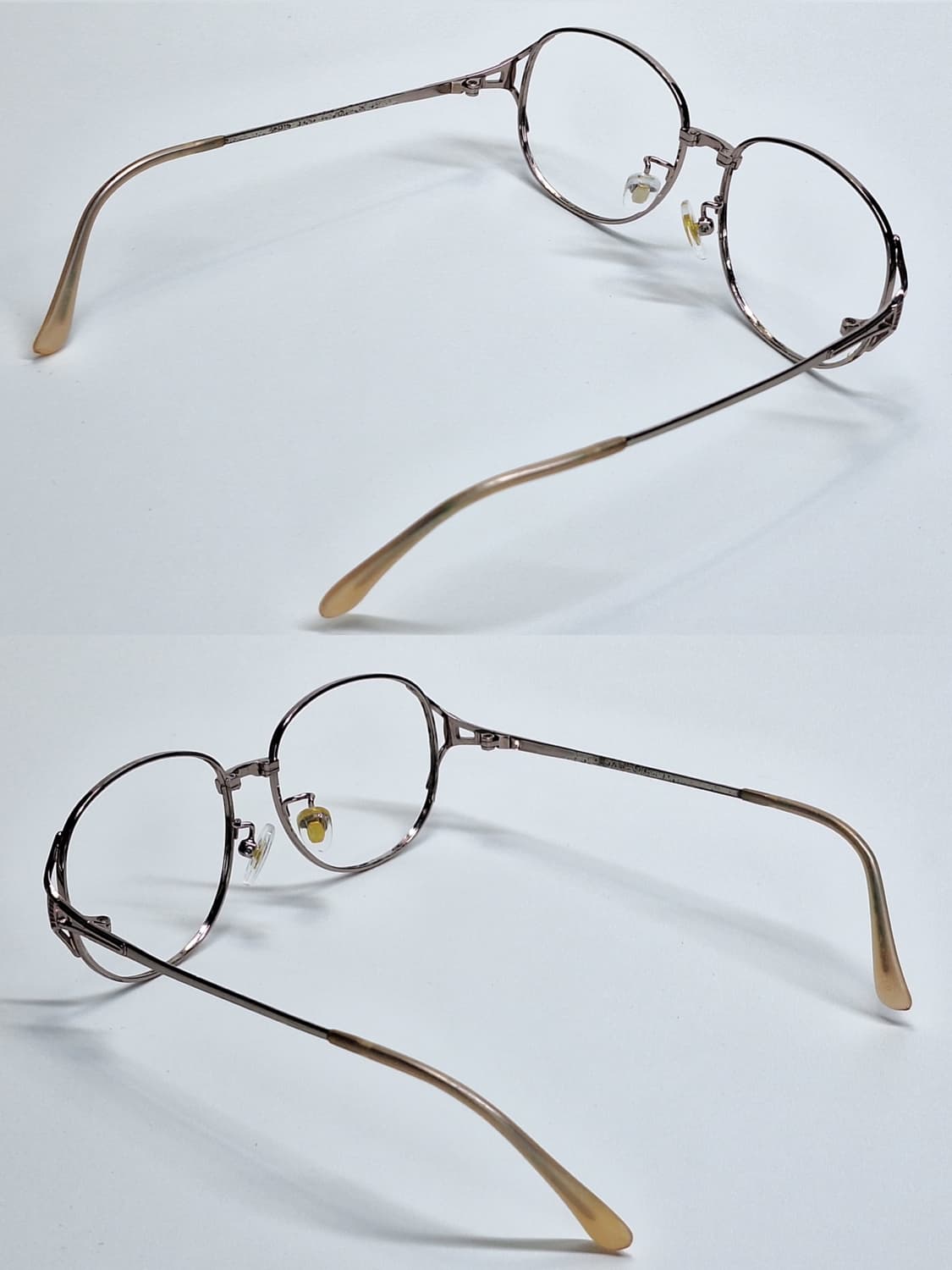 80s 일본 빈티지 Essential 0219 레드 장식 여성용 안경테  상품이미지4