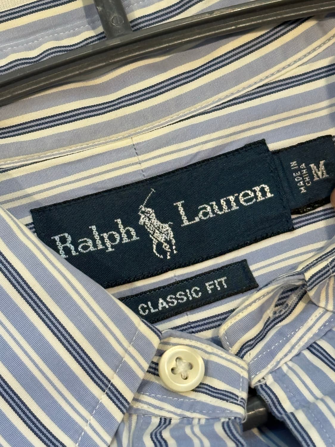 폴로 랄프로렌 스트라이프 셔츠 m사이즈 상품이미지3