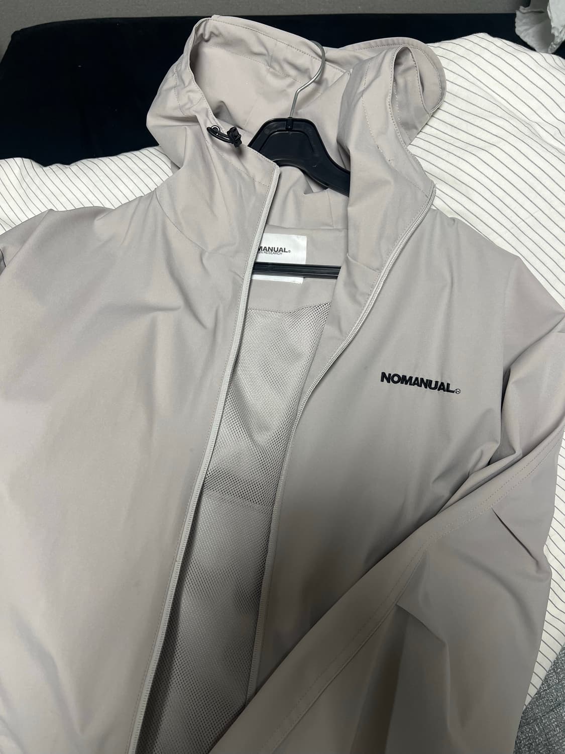 노매뉴얼 윈드쉘 자켓 웜그레이 상품이미지6