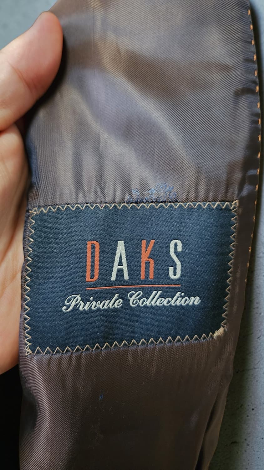 DAKS 순모 정장 코트 상품이미지3