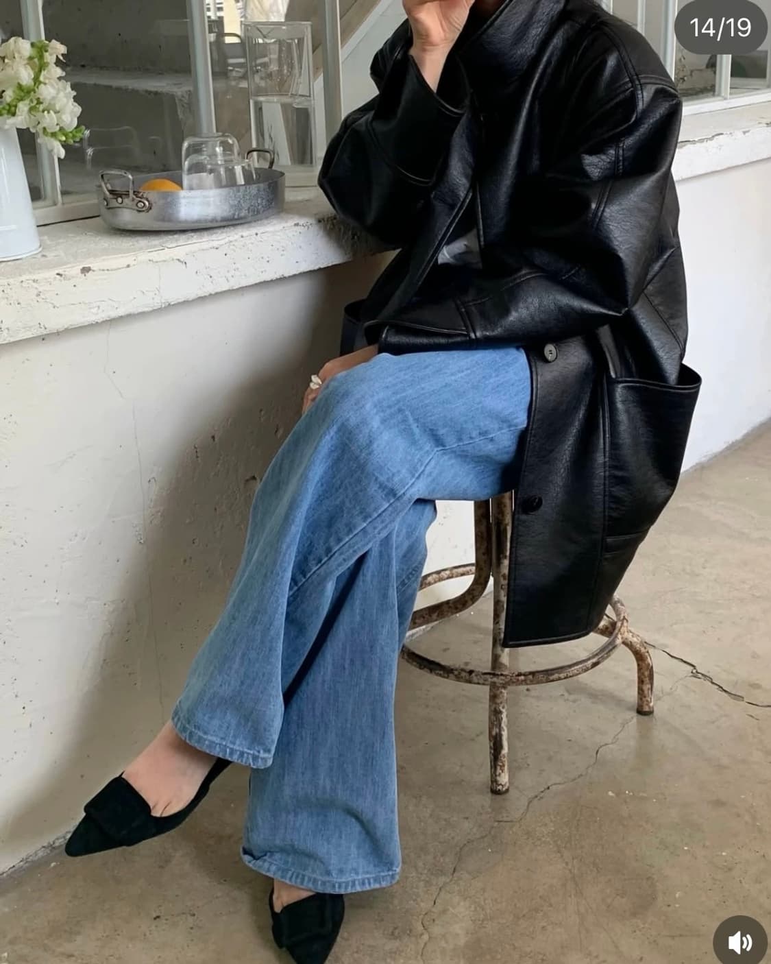 파르벵 레더 자켓 상품이미지3