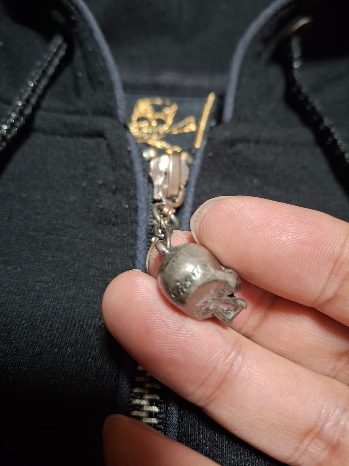 로엔 골드라벨 nowar 스컬 후드집업 파카 상품이미지7