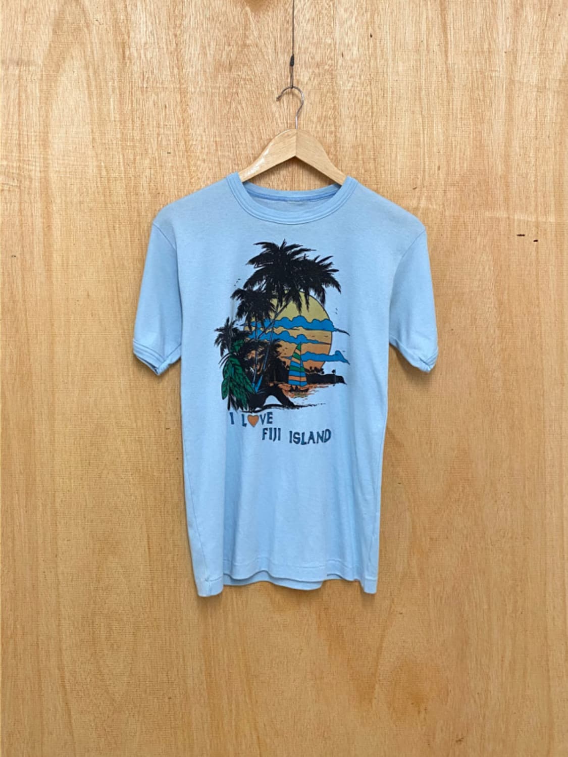 90s I ♡ FIJI ISLAND t-shirt 아이러브 피지 티셔츠 상품이미지2