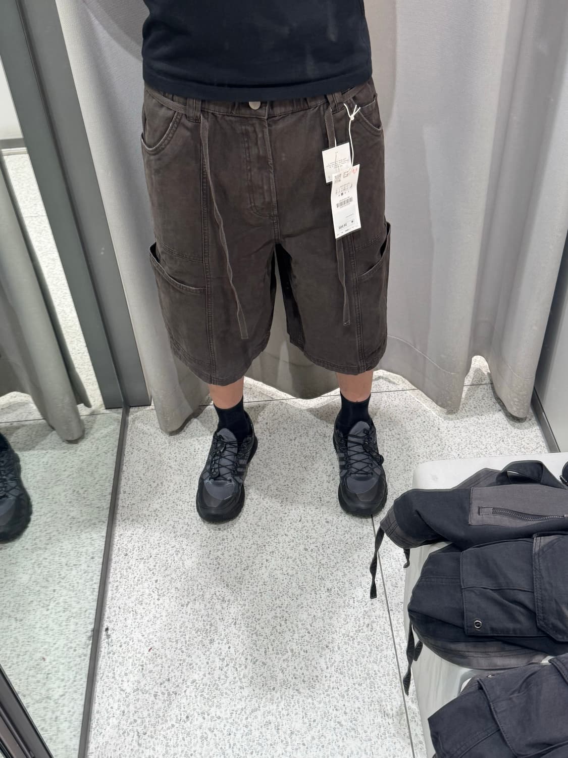 (새상품) 자라 버뮤다 팬츠 반바지 상품이미지3