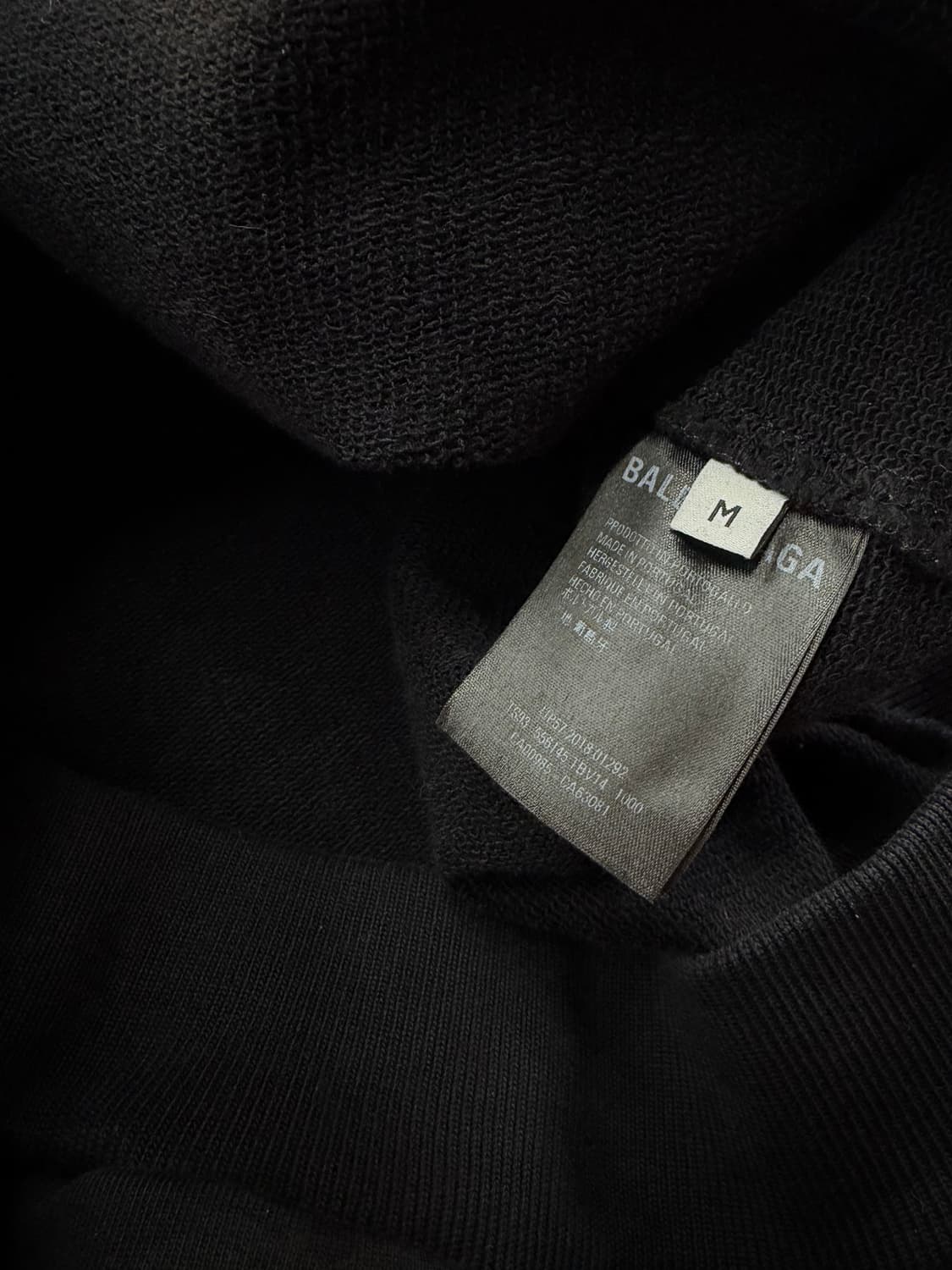 M/ 발렌시아가 웨이브로고 후드티 상품이미지9