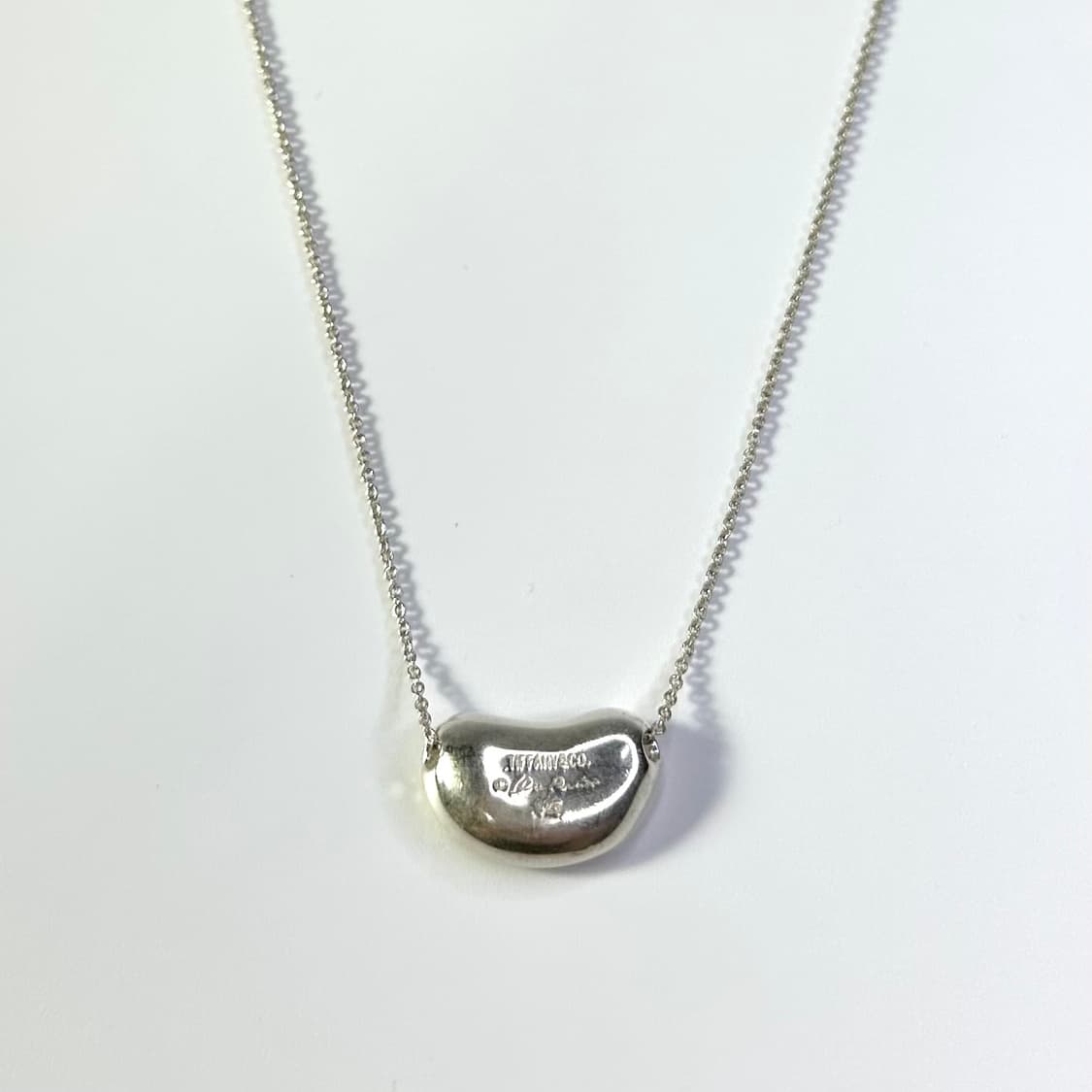 티파니앤코 빈 11mm 실버 펜던트 목걸이 상품이미지2