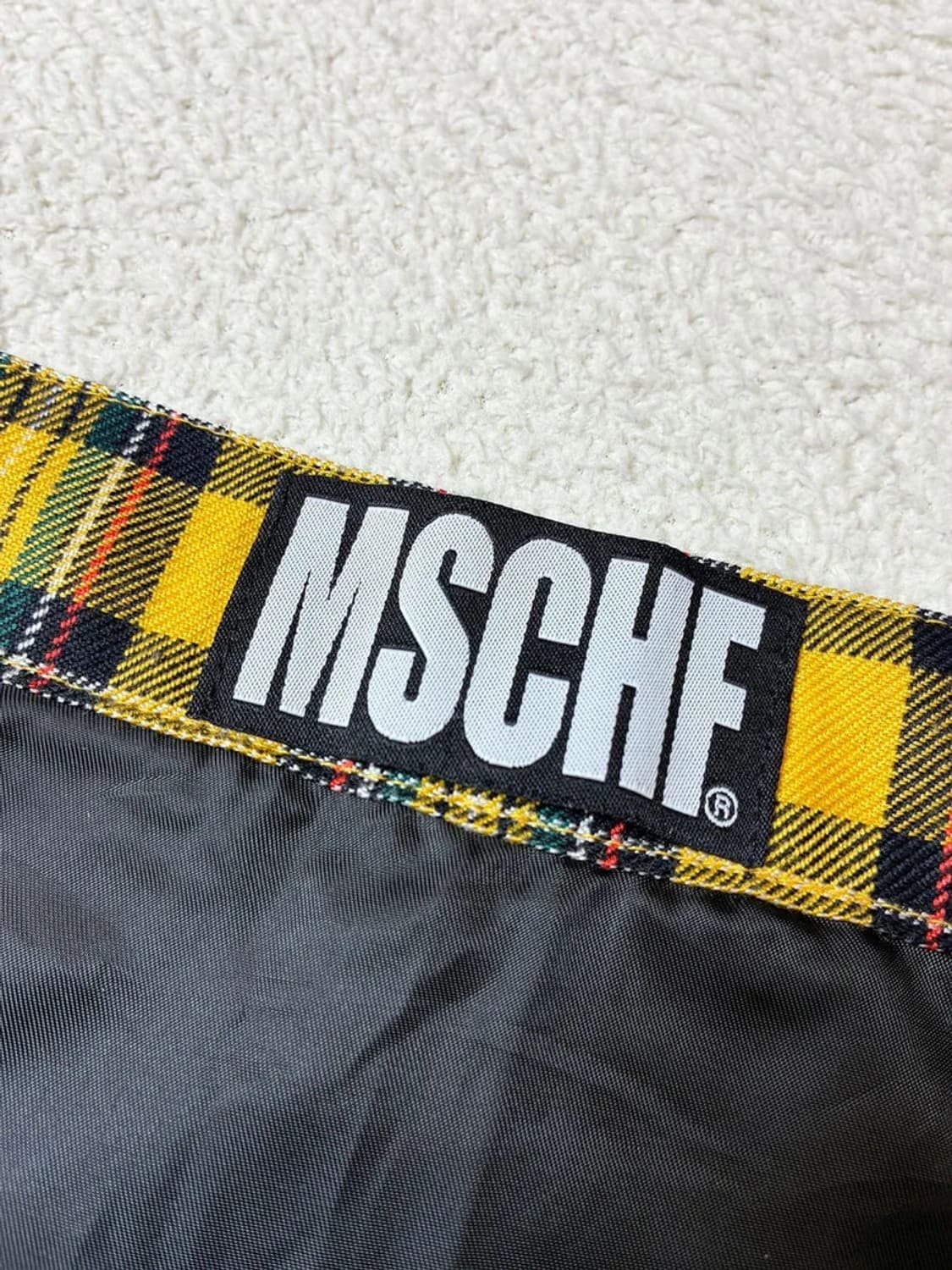 미스치프 MSCHF 타탄체크 버튼업 미니 스커트 PN7417 상품이미지9
