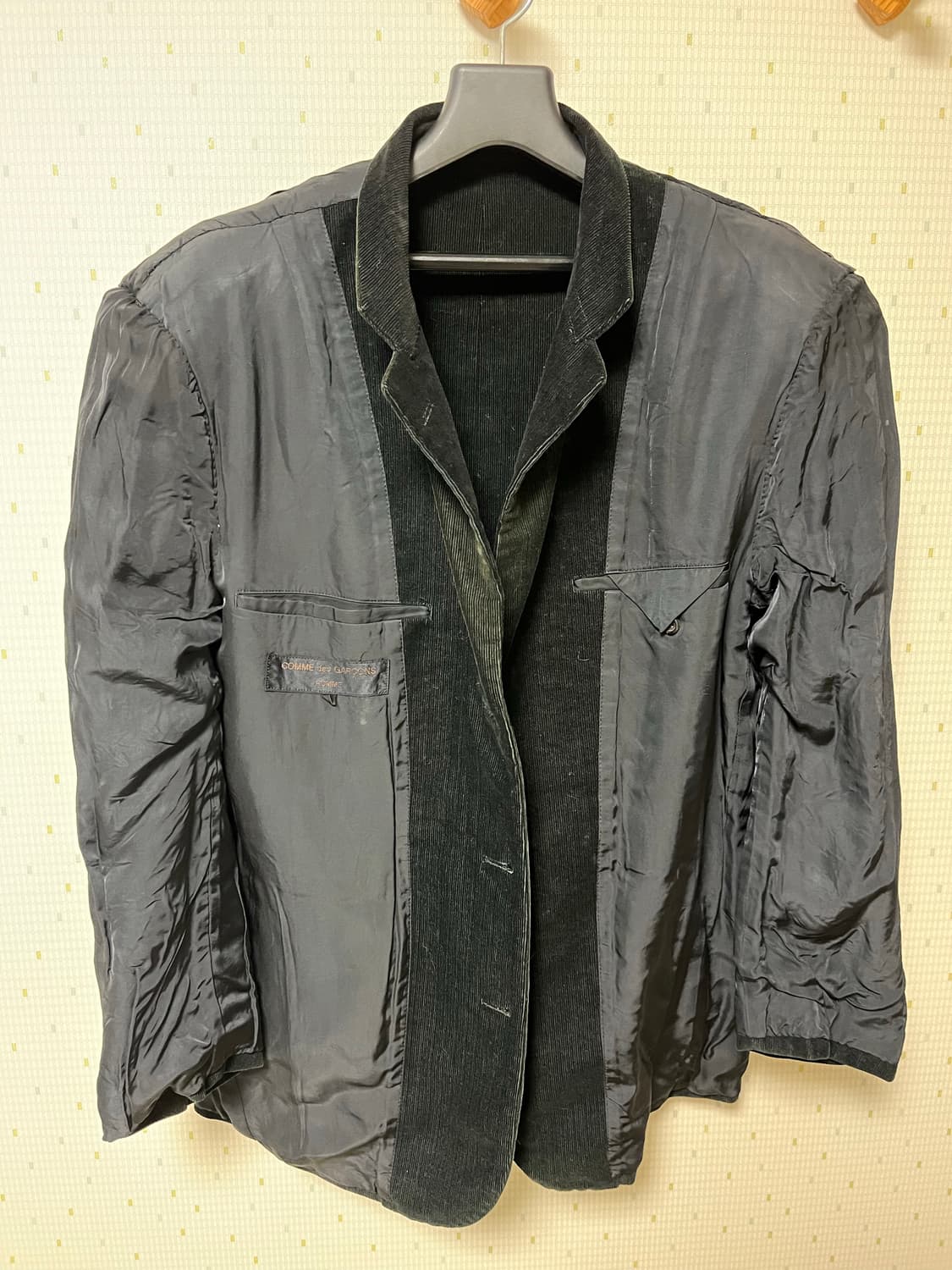 꼼데가르송 옴므 코듀로이 블레이져 상품이미지5