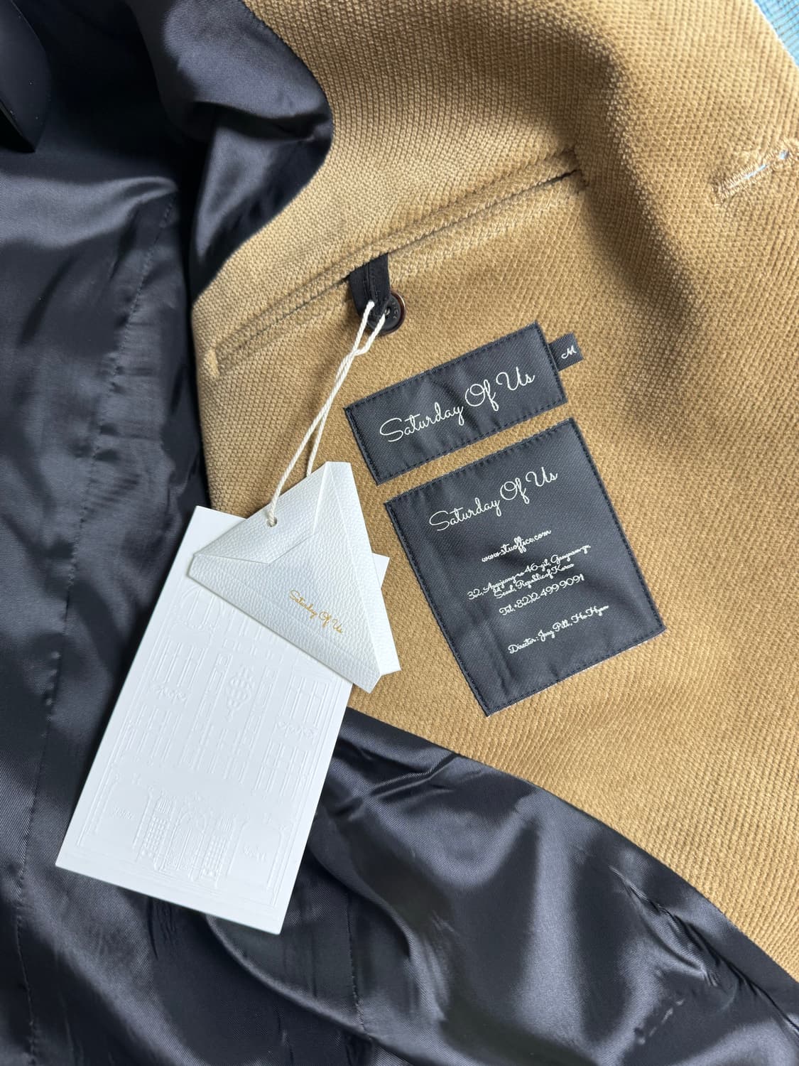 stu 코듀로이 블레이저 M 새상품 상품이미지3