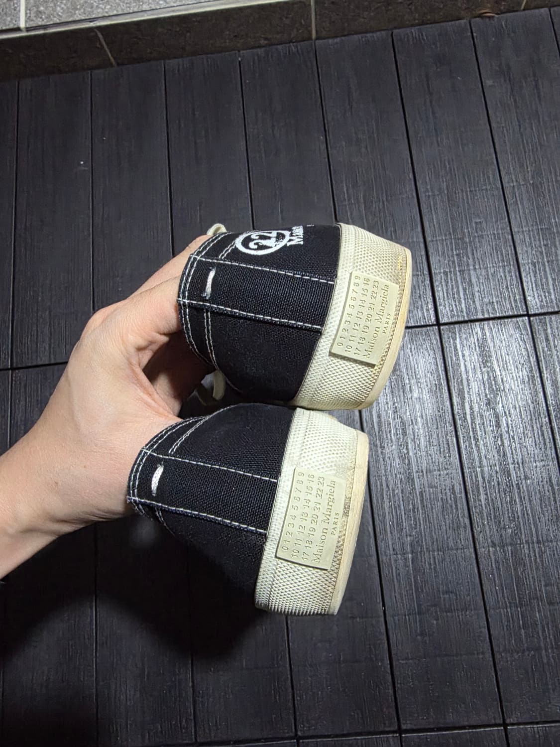 타비 캔버스 스니커즈 41.5 상품이미지3