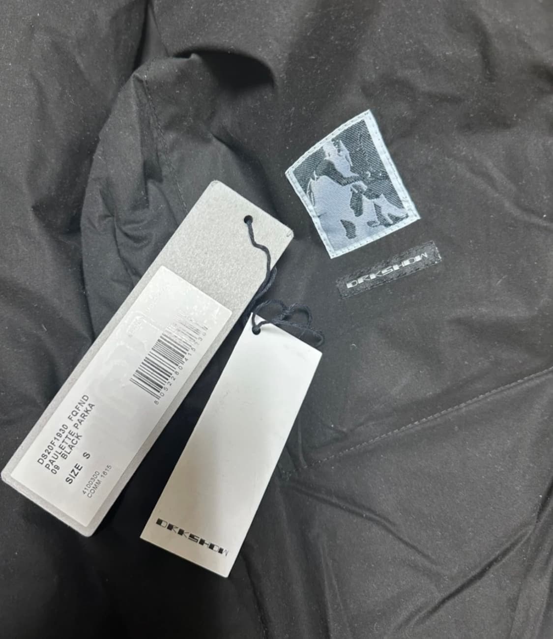 릭오웬스 다크쉐도우 폴레트 파카 상품이미지7