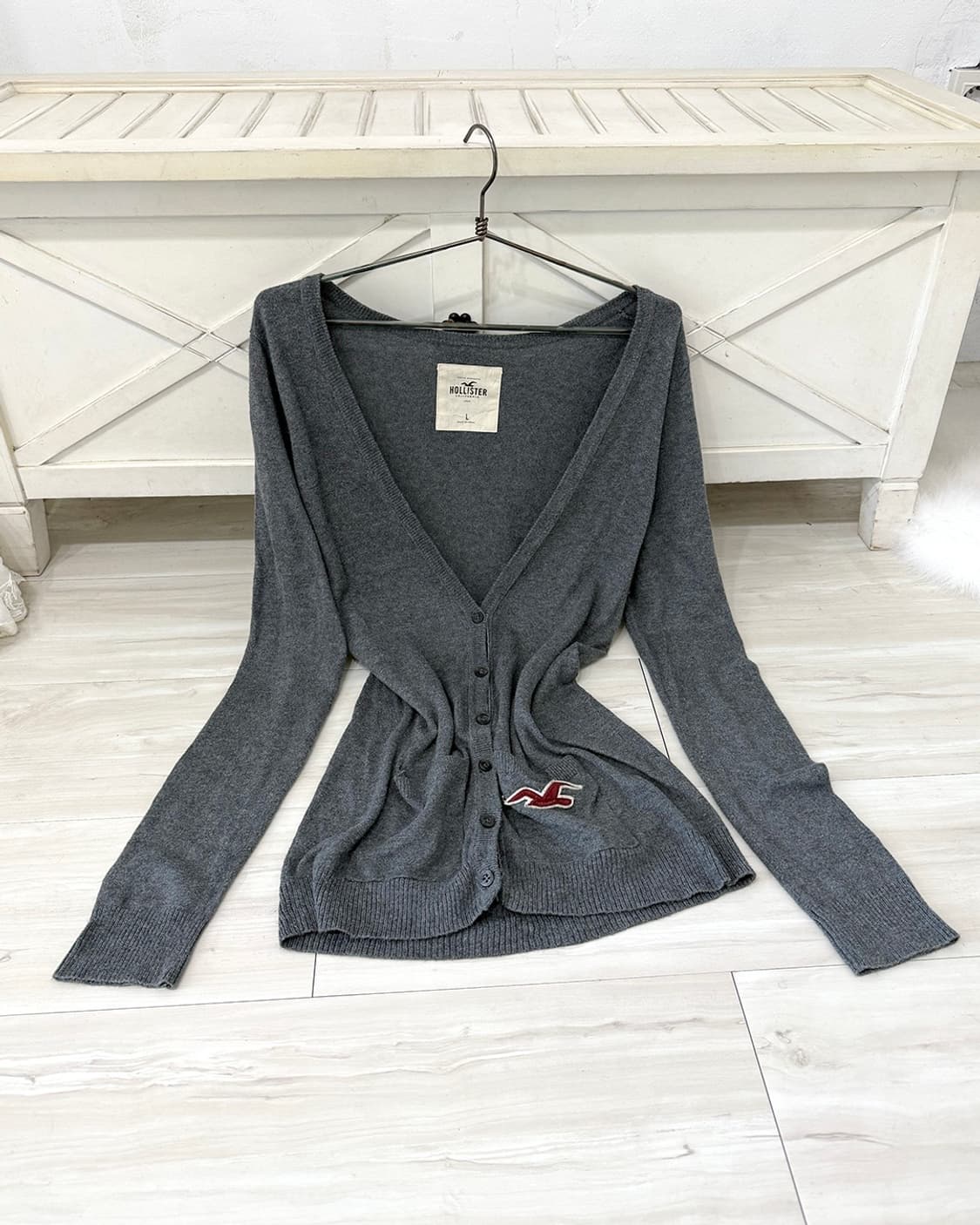 Hollister Gray Cardigan 상품이미지1