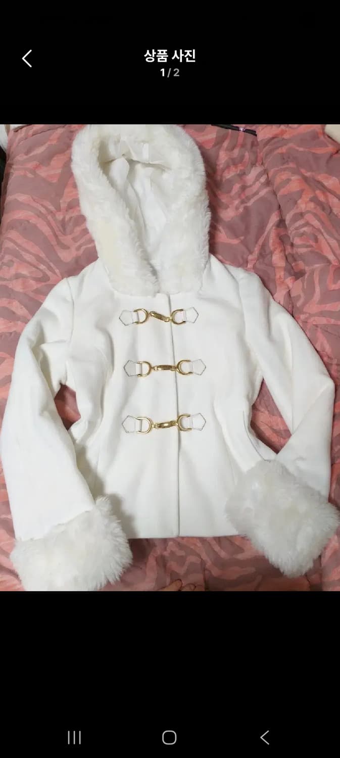 세실맥비 숏코트 달천 대장 y2k 히메 로맨틱갸루 빈티지 자켓 핀터깔 상품이미지1