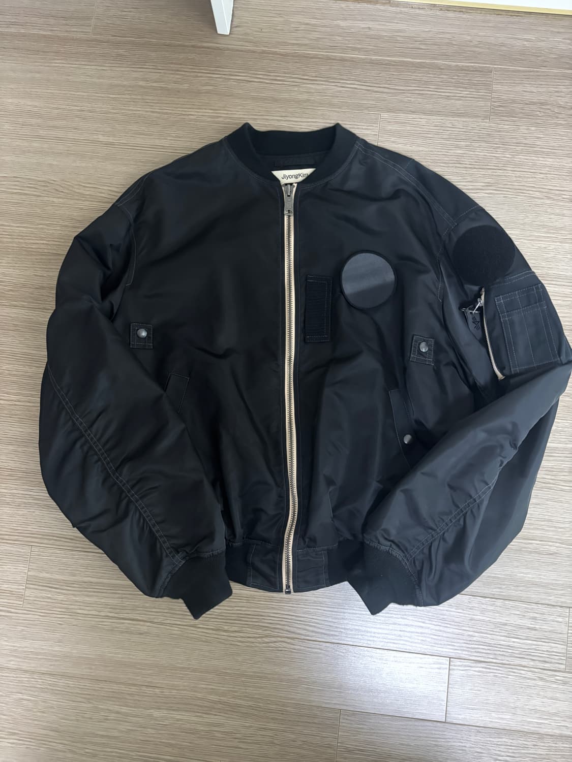 [L] Jiyong Kim X Alpha Sunbleach bomber 상품이미지2