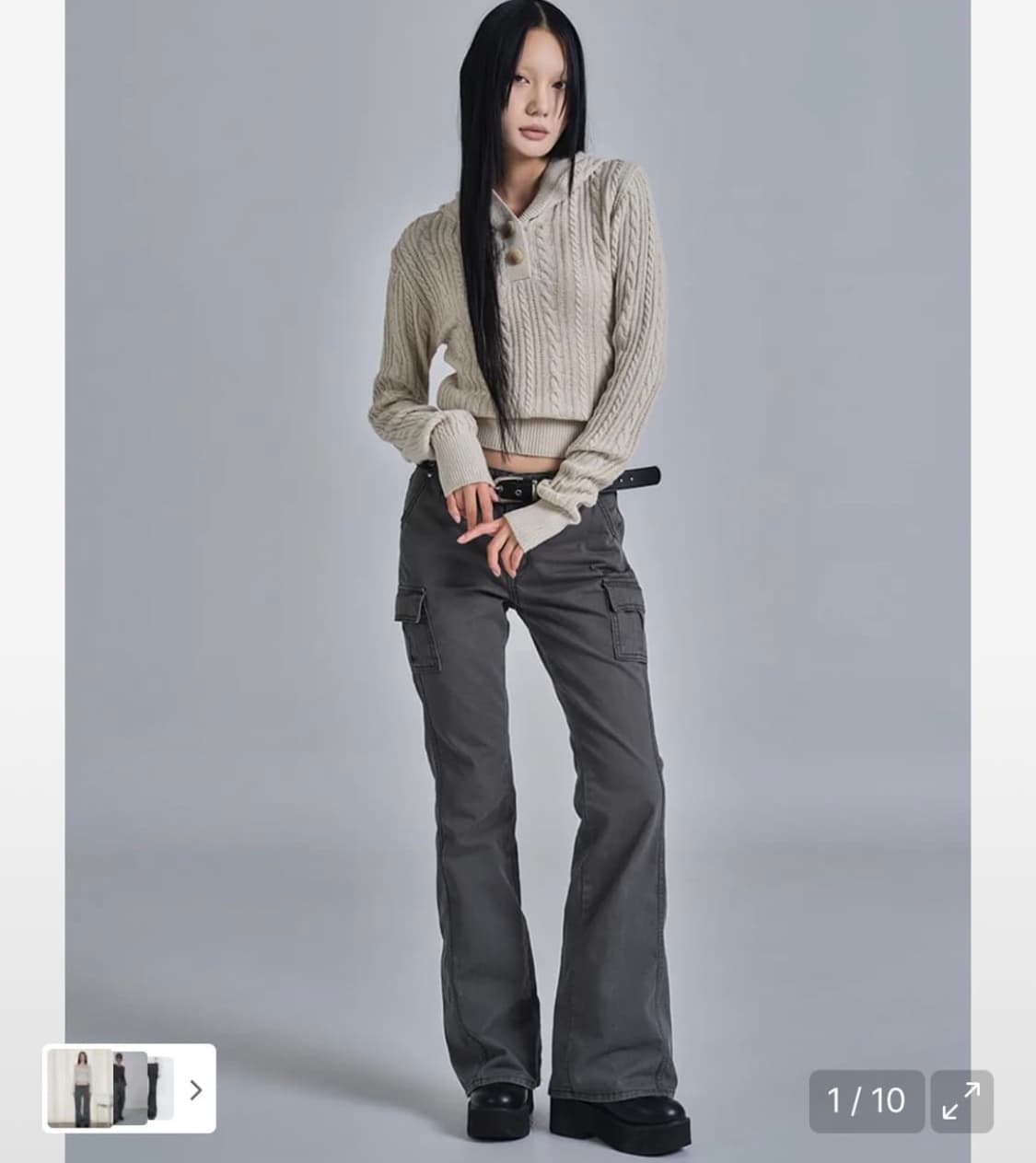 애즈온 카고 팬츠 상품이미지1