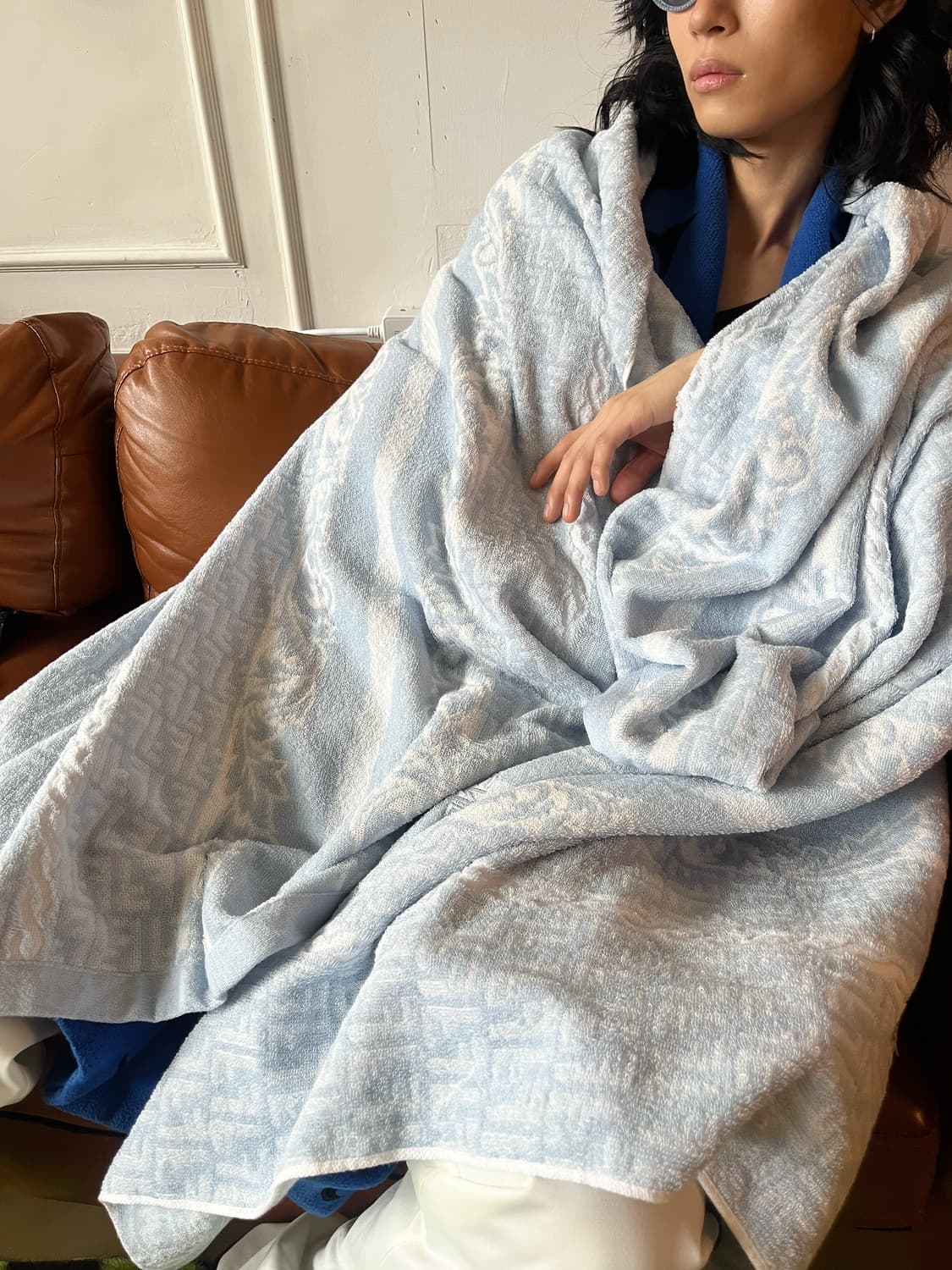 Old FENDI Zuka Pattern Big Blanket 상품이미지2