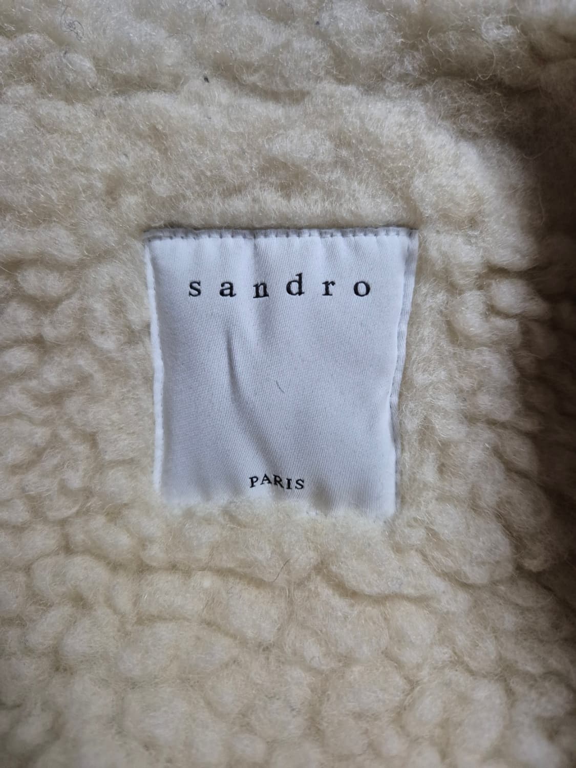 (L) 산드로옴므 코듀로이 시어링 자켓 상품이미지3