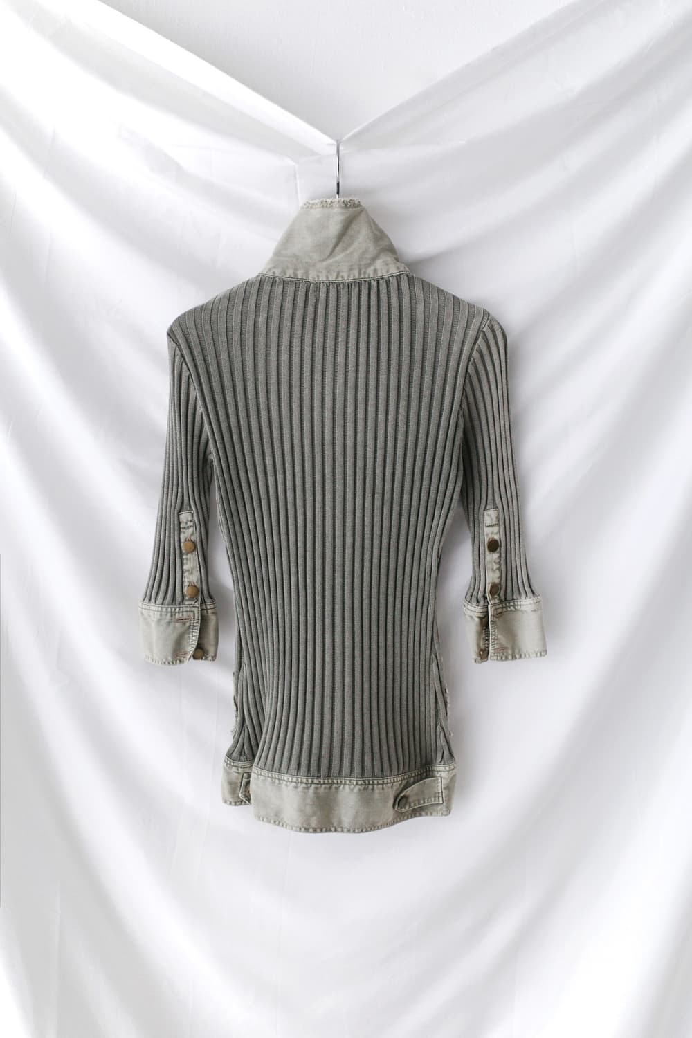 washing knit zip up  상품이미지2