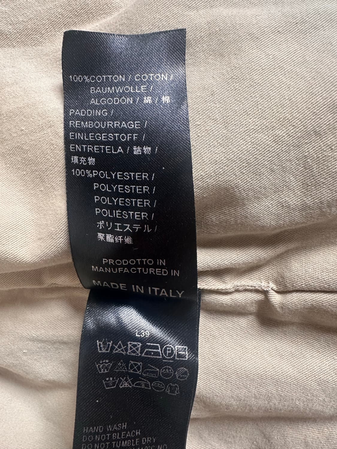 이지 시즌 4 플란넬 집업 자켓 오트밀 상품이미지5