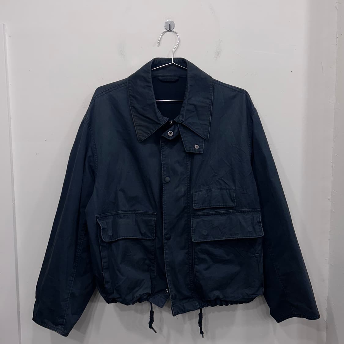 유니클로 빈티지워싱 코튼 스트링 워크자켓 상품이미지2