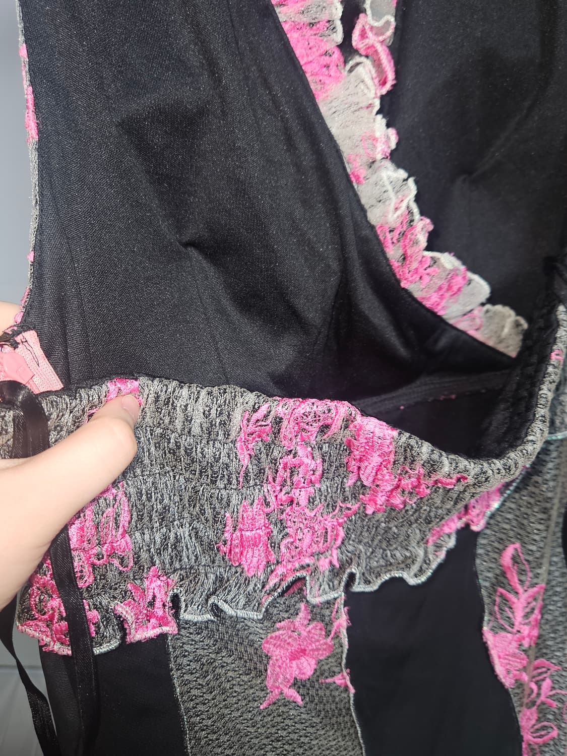 마즈깔 빈티지 오리엔탈 갸루 홀터넥 원피스 상품이미지6