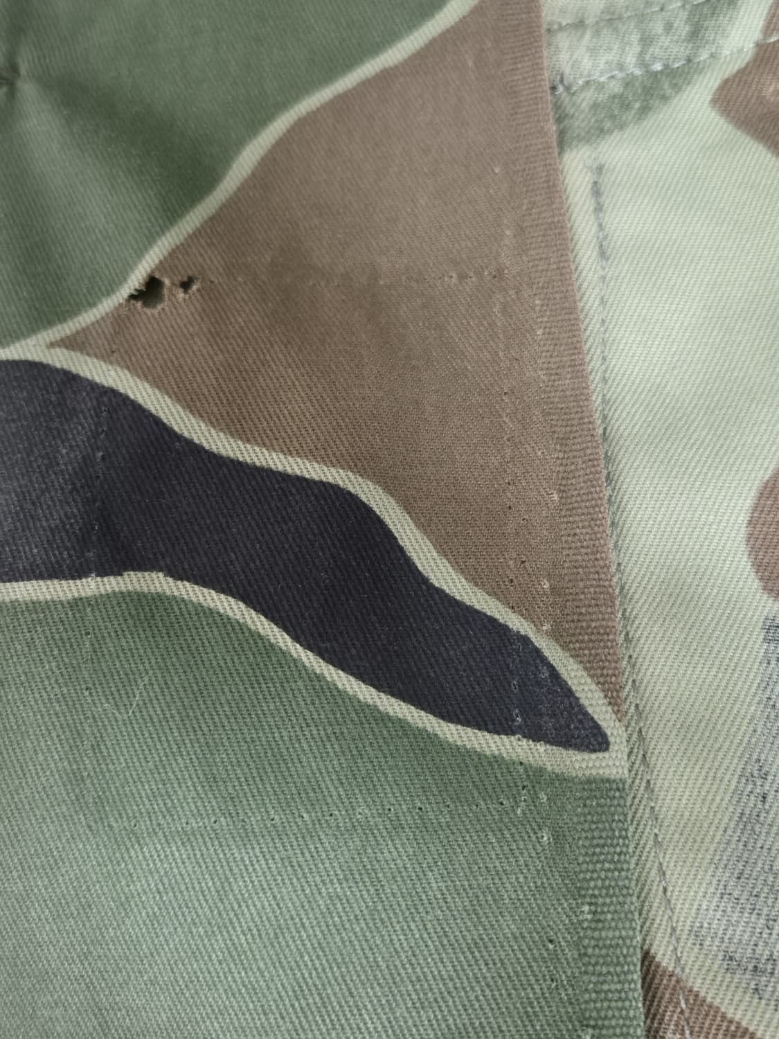 국군 구형 UDU 해상 정보사 벽돌무늬 개조 전투복 상의 (S) 상품이미지10