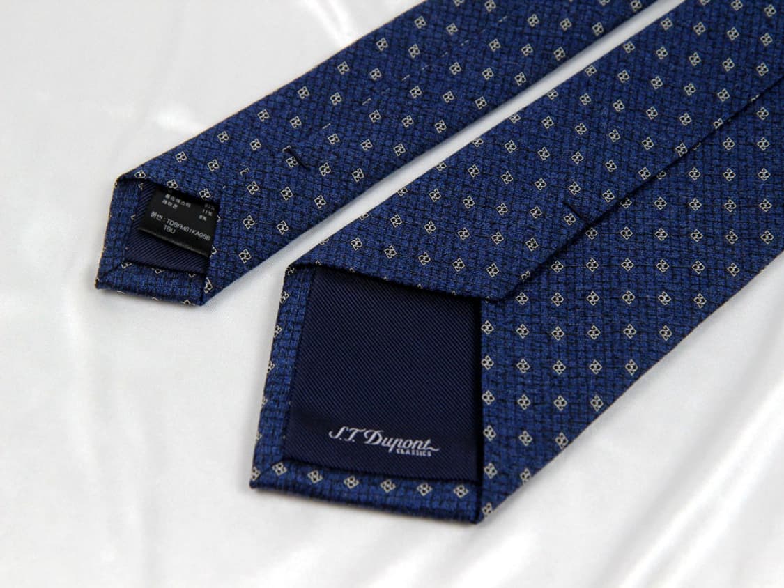 듀퐁 8cm 미사용 이태리 명품 넥타이 S.T. DUPONT 상품이미지4