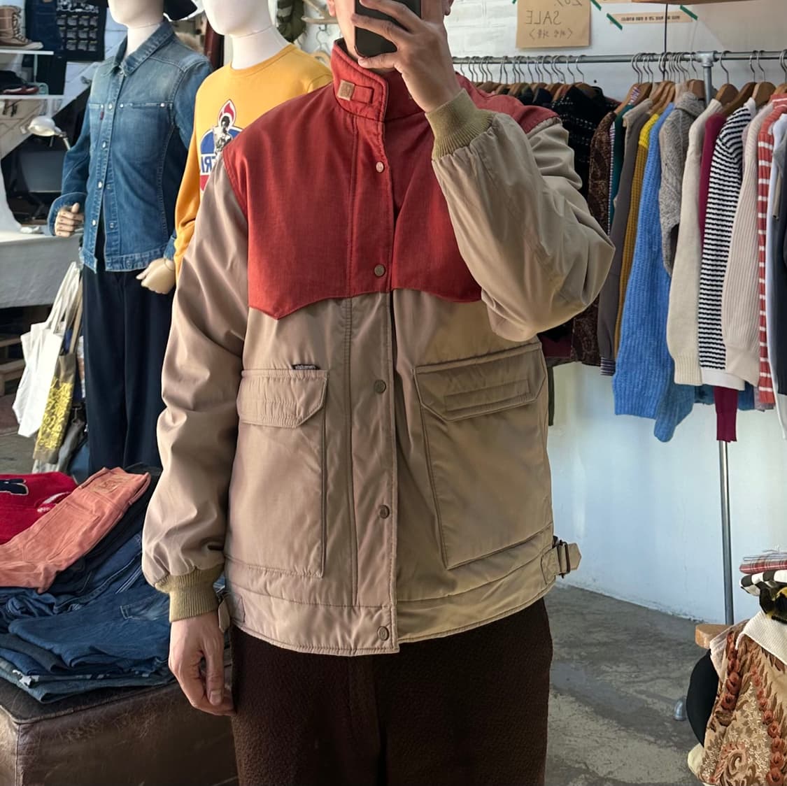 (착용컷) TARAS BOULBA 웨스턴 아웃도어 자켓 (남성용 100) 상품이미지3