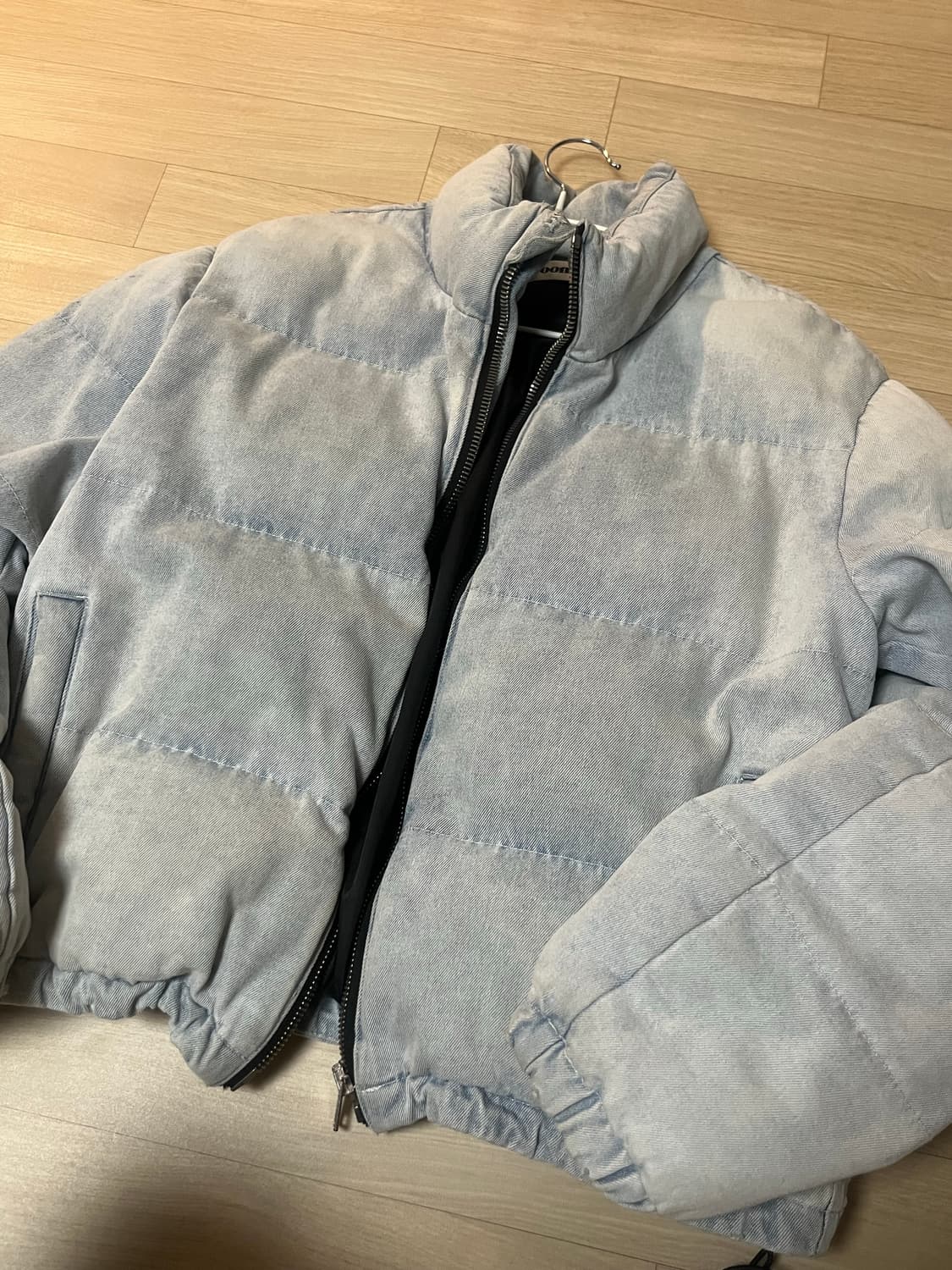 스푸닝 (글로니) 데님 패딩 상품이미지1