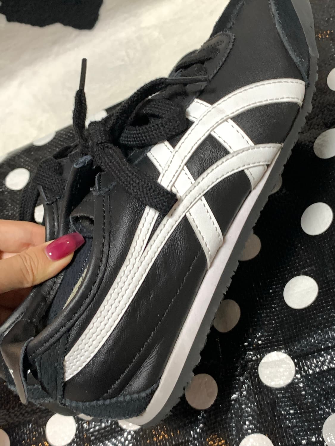 오니츠카타이거 멕시코66 블랙화이트 상품이미지3