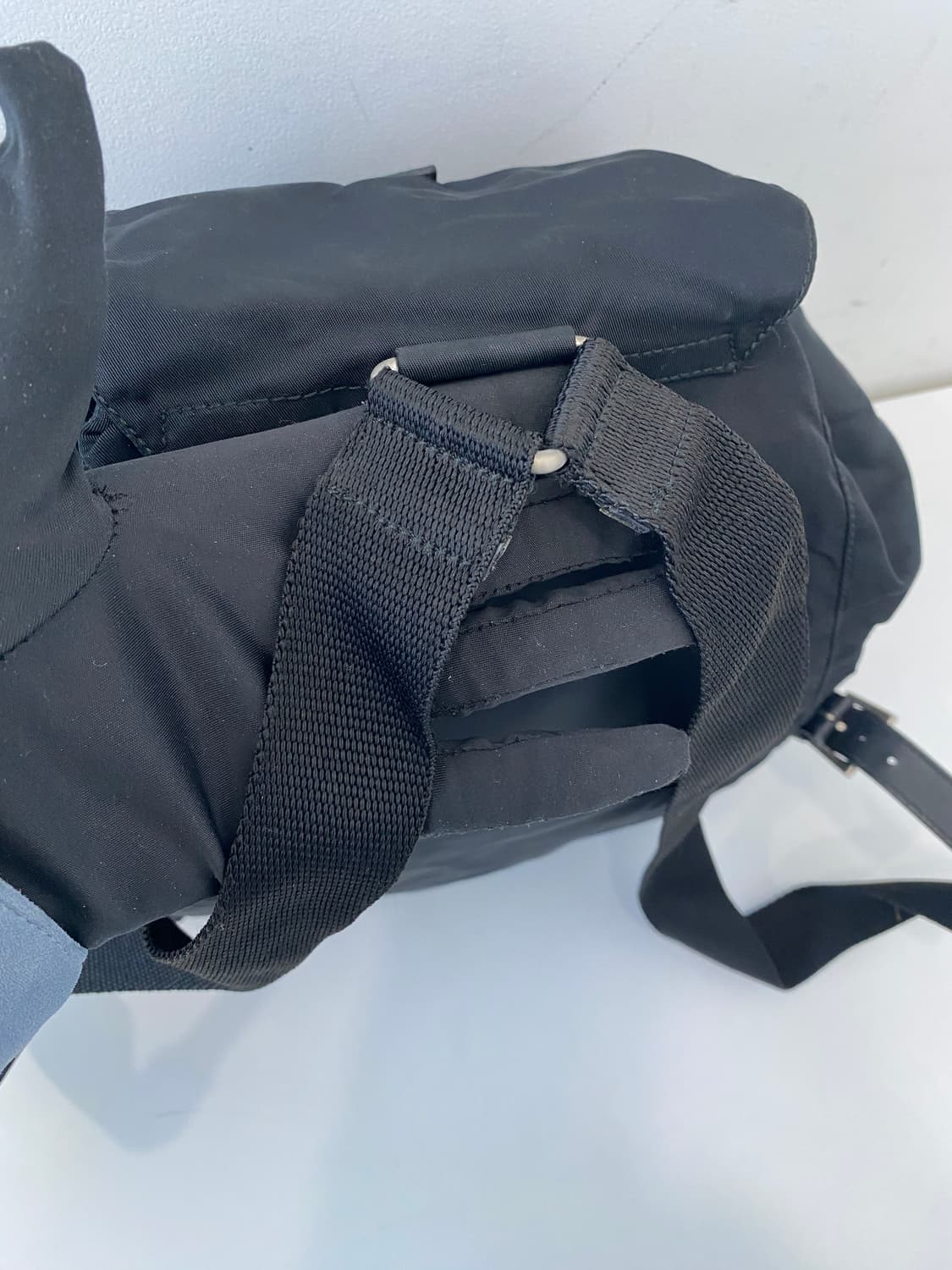 프라다 테수토 나일론 원포켓 블랙 백팩 상품이미지7