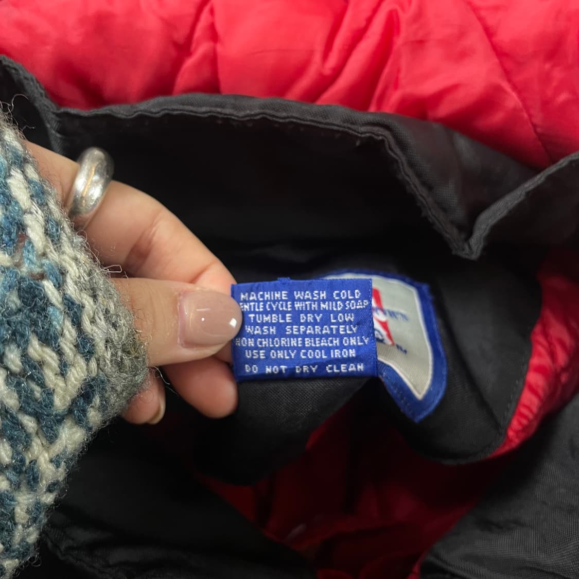 스타터 NBA 시카고불스 아노락 점퍼 자켓 L 상품이미지7