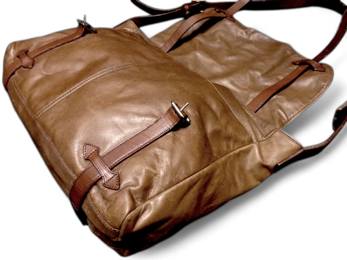 요시다 포터 소가죽 플랩 크로스백 상품이미지2