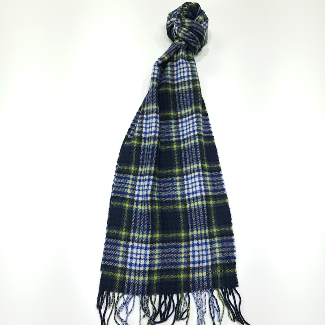 MX414 바버 울 타탄 머플러 상품이미지1