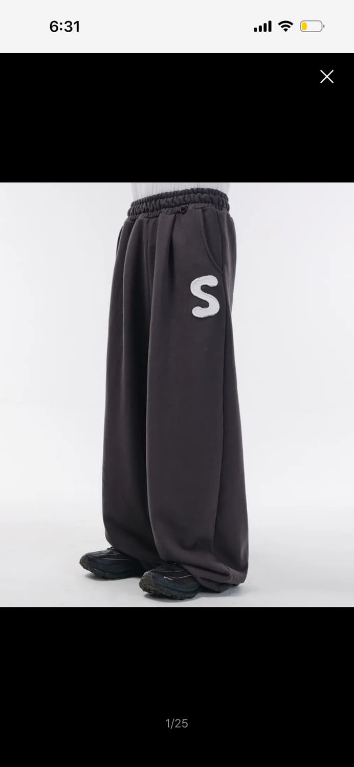 스컬리웩 바지(차콜) 상품이미지1