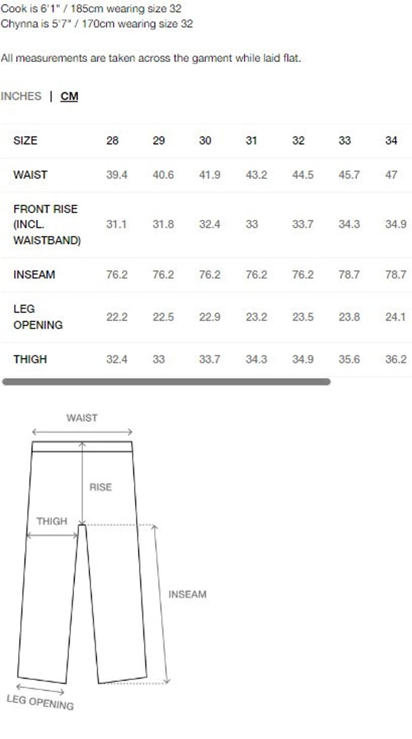 (Stussy) 스투시 Canvas Work Pants Black 상품이미지6