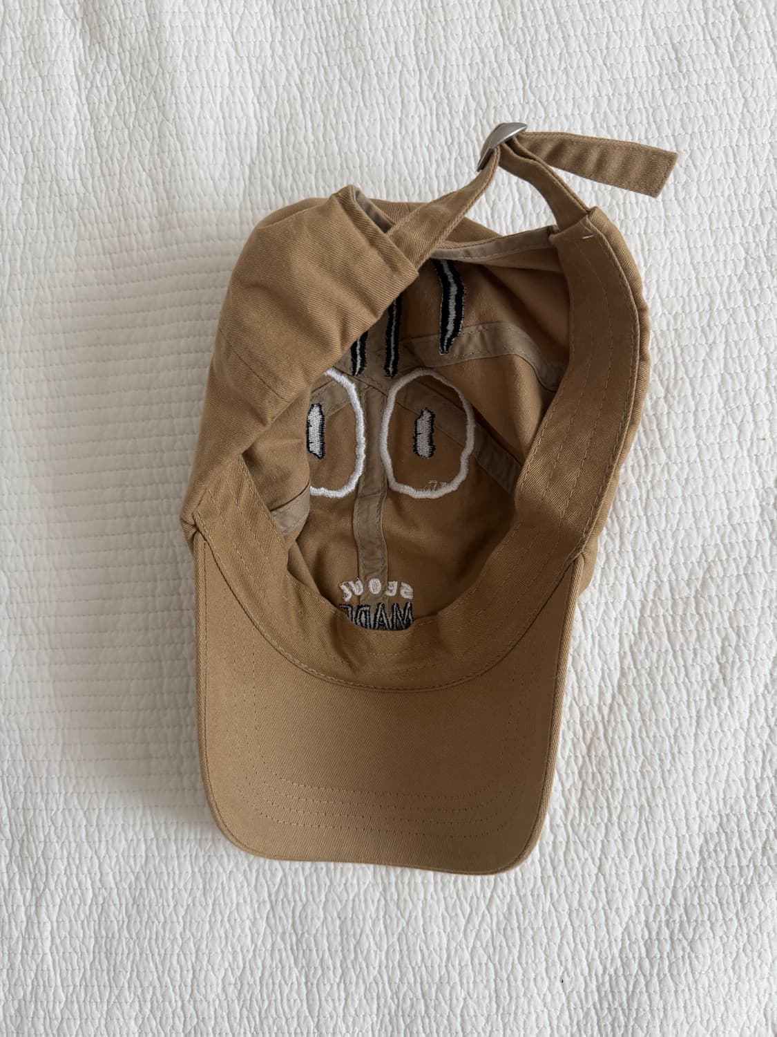 nounou 쟝줄리엔 베이지 볼캡 상품이미지3