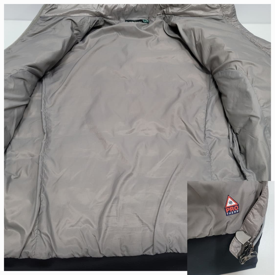 쉐르보 골프 경량 패딩 / 여 44 (91~94) 실버 그레이
 상품이미지8