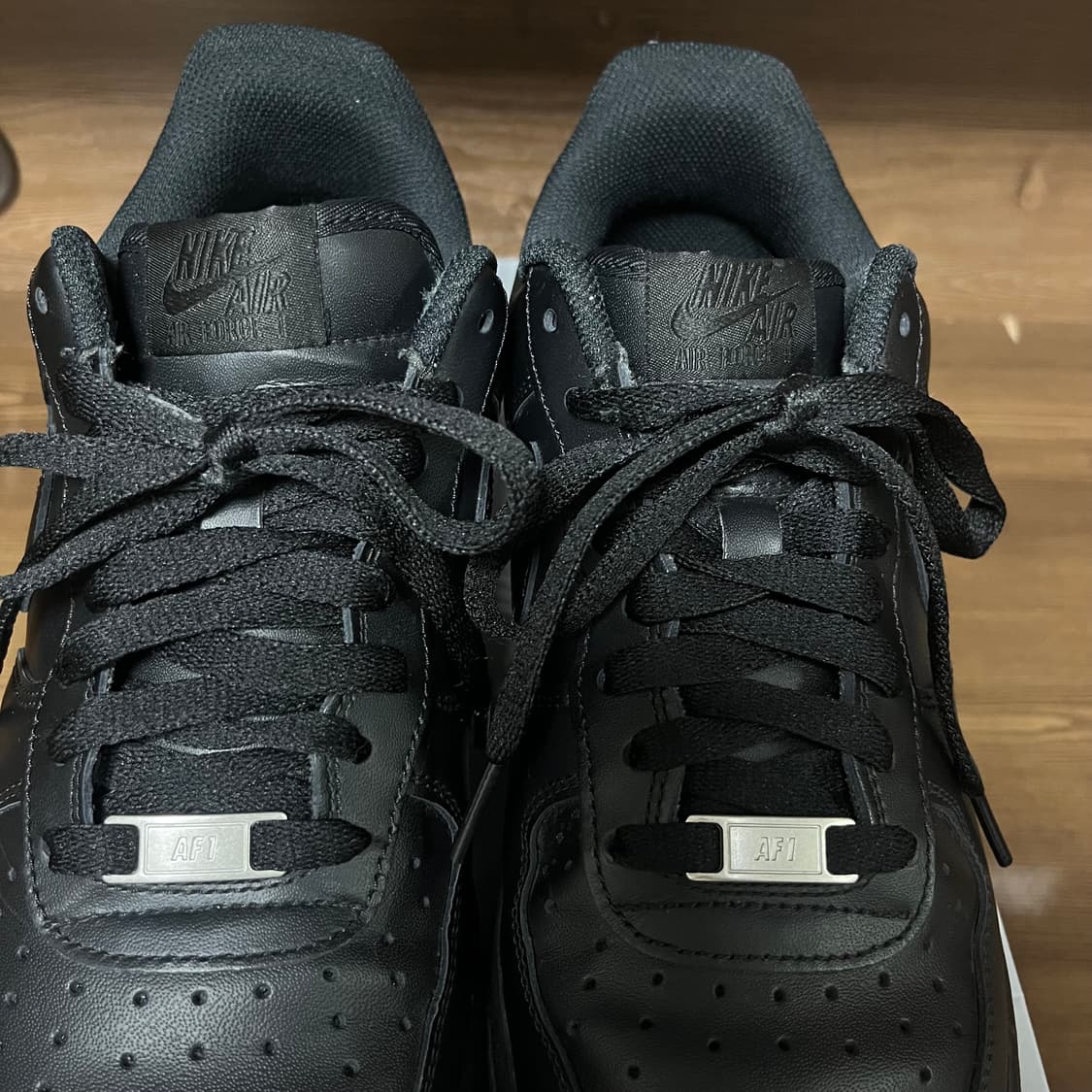 (280) 나이키 에어포스1 '07 트리플블랙 상품이미지5