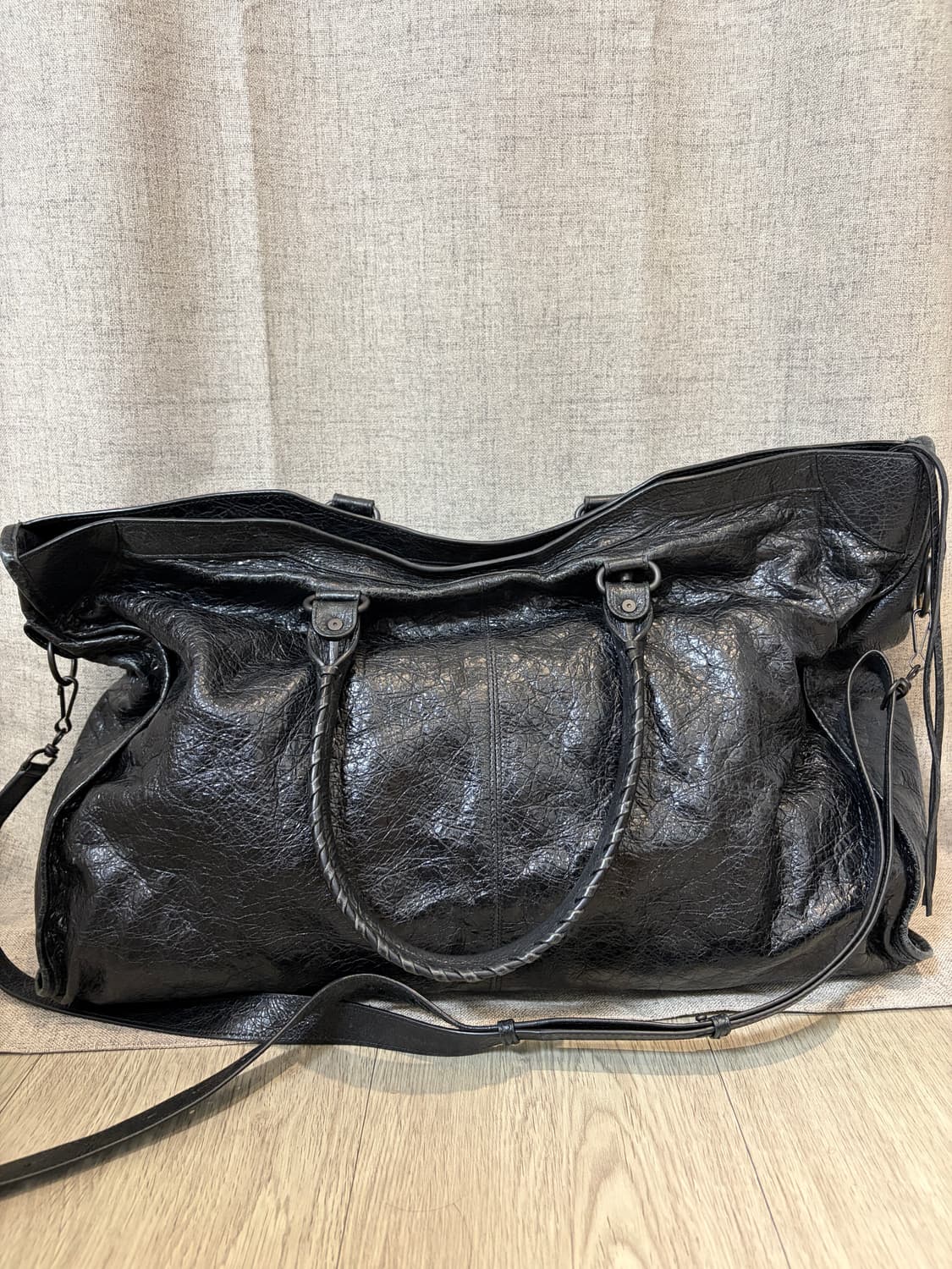 발렌시아가 르 시티 트래블백 라지 블랙  (810364) 상품이미지2