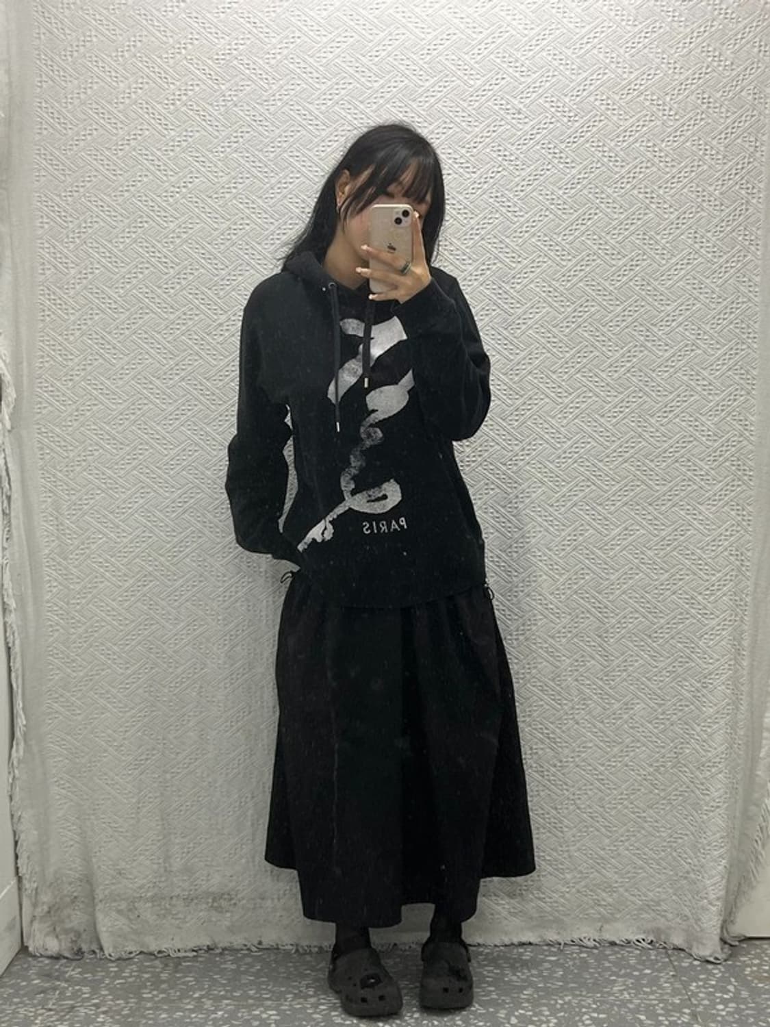 겐조 스트릿 빈티지 레터링 빅로고 후드티 L C06461 상품이미지2