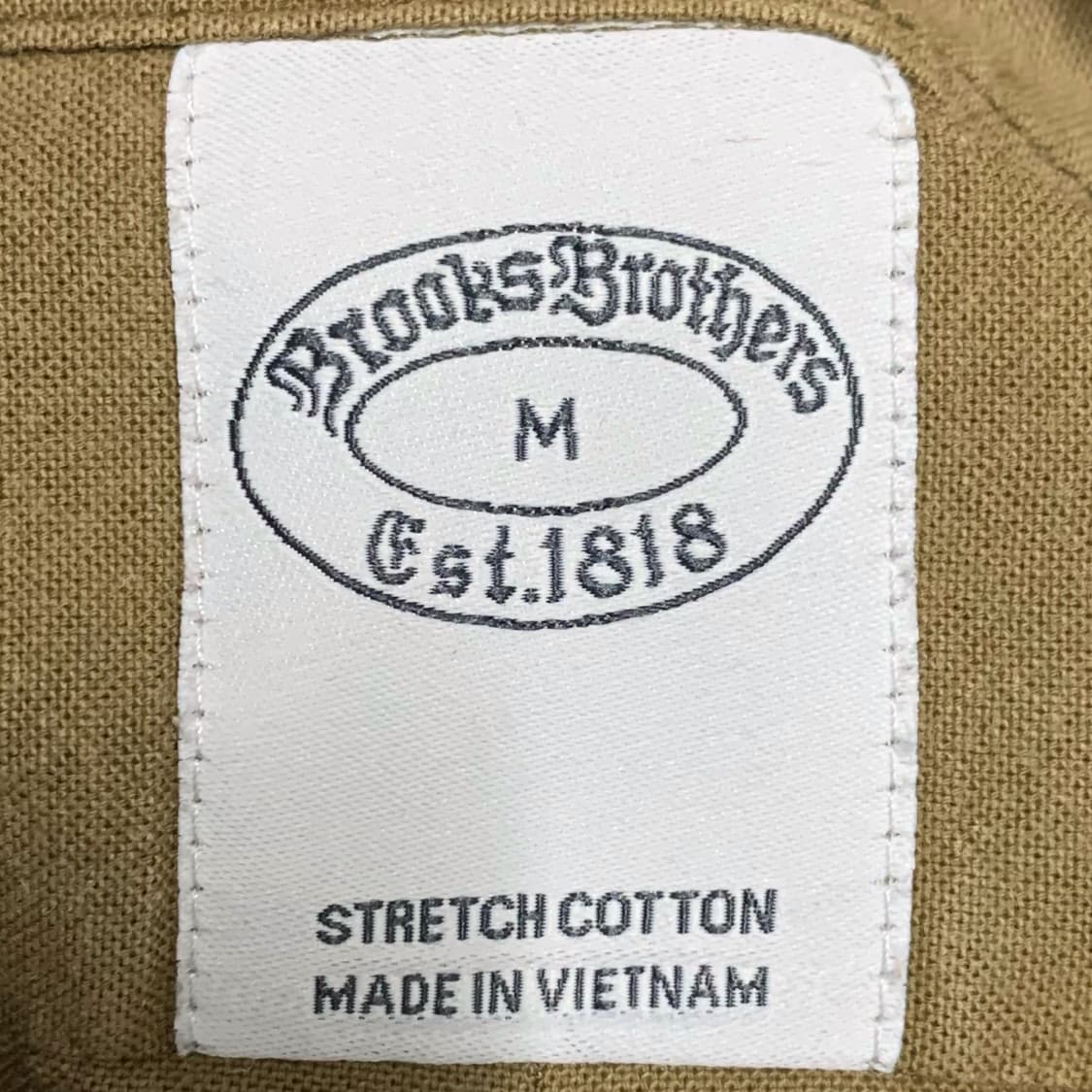 [M] 브룩스 브라더스 솔리드 코튼셔츠 상품이미지4