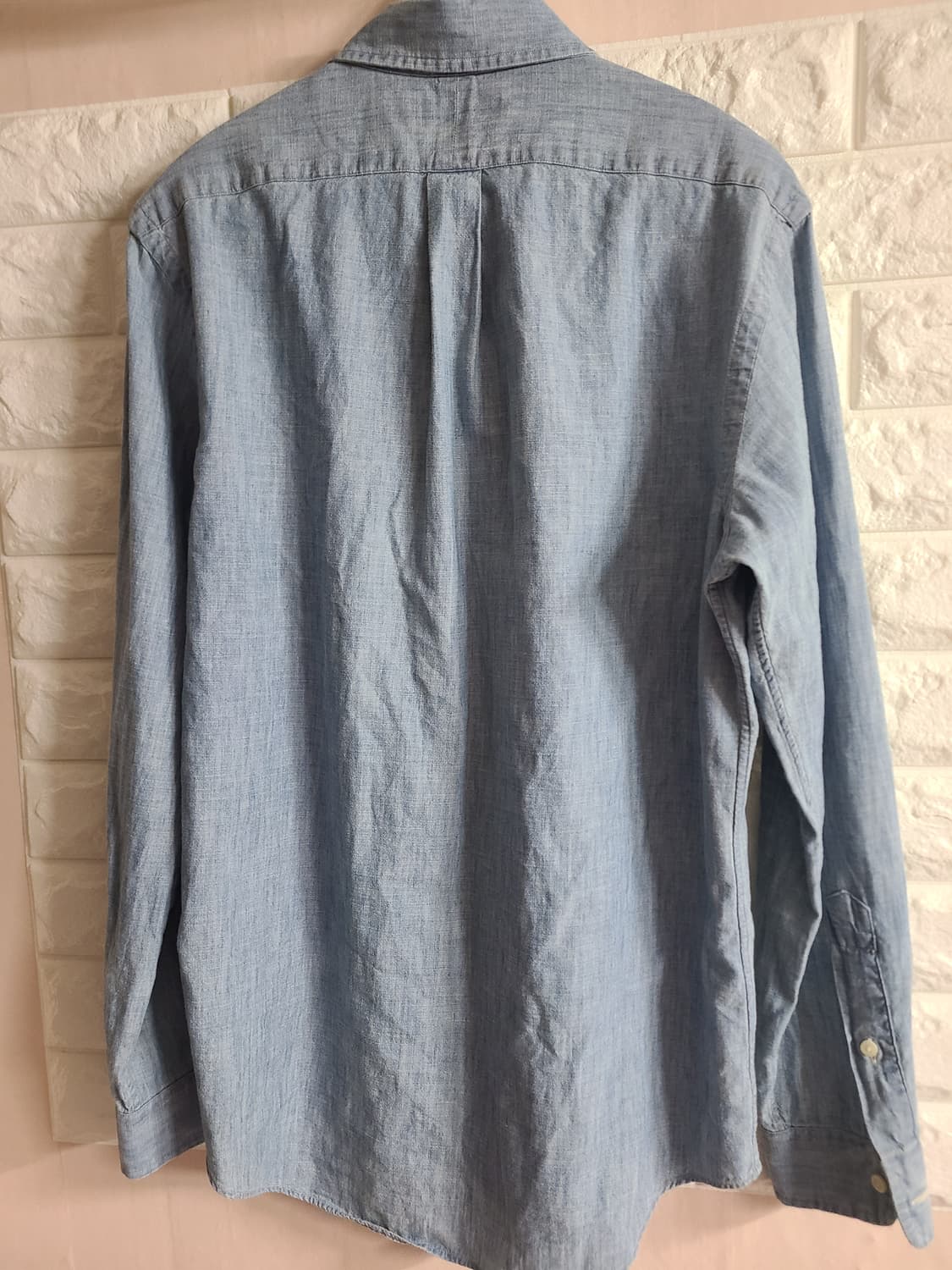 [수176]폴로 랄프로렌 샴브레이 셔츠(실95) 상품이미지5