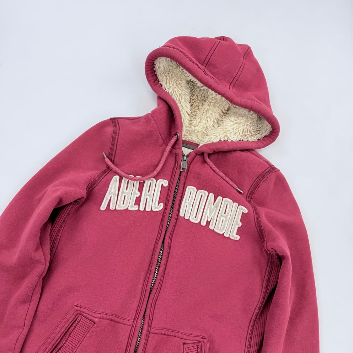 아베크롬비 y2k 울프죠 후드집업 상품이미지2