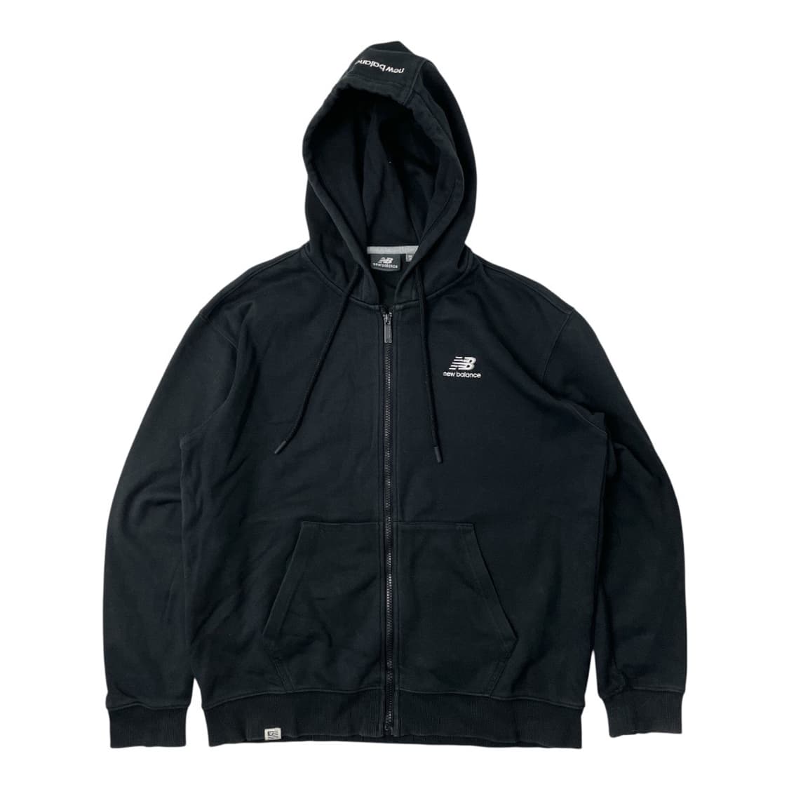 뉴발란스 블랙 후드집업 M 상품이미지1